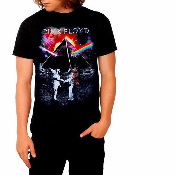 Pink Floyd First in Space rock Official cotton T-shirt S NWT - Picture 1 of 2